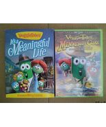 VeggieTales It's A Meaningful Life &amp; Minnesota Cuke Search for Samsons H... - $17.59