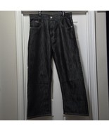 Vintage Avirex SONS OF MAYHEM Jeans Baggy Black Hip Hop Skater Men&#39;s 38x34 - $2,587.42 MXN