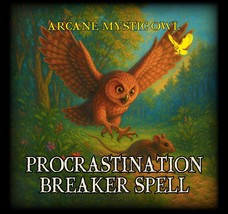 Procrastination Breaker Spell – Restore Focus and Motivation - $35.00