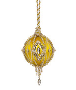 The Cracker Box  Inc Christmas  Kit Gypsy Fire on Goldl w/ gold act Gold... - $68.00