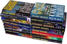 Lot Of 16 Stuart Woods Hardcover Books Stone Barrington &amp; Holly Barker Hc Novels - £49.73 GBP