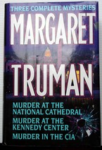 Margaret Truman Three Complete Mysteries Hc Cia~Kennedy Center~Nat&#39;l Cathedral - £6.45 GBP
