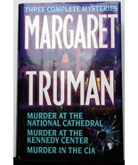 Margaret Truman THREE COMPLETE MYSTERIES hc CIA~KENNEDY CENTER~NAT&#39;L CAT... - £6.34 GBP