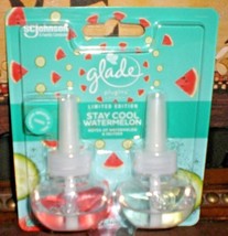 (2) Glade Limited Edition STAY COOL WATERMELON Plugins Refills - £8.62 GBP