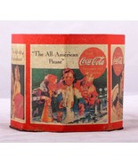 Drink Coca-Cola tin &quot;The All-American Pause...high sign of refreshment&quot; ... - £5.07 GBP