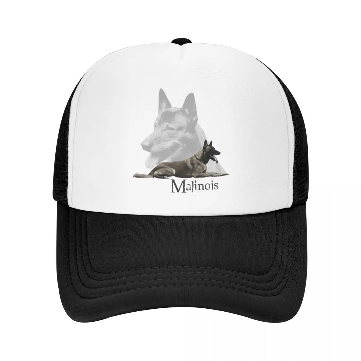 Malinois Baseball Cap Belgian Shepherd Dog Trucker Hat Outdoor Snapback Caps - £13.06 GBP