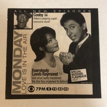 Cosby Everybody Loves Raymond Tv Guide Print Ad Bill Cosby Ray Ramano TPA17 - £4.65 GBP