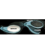 Hair 3-in-1 Hair Brush, Comb & Mirror Compact Brush Set-Avon-Last 1-Travel size - $19.75