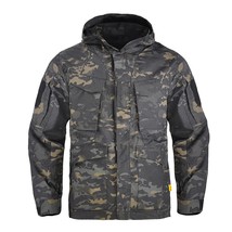 HAN WILD M65 Jacket Outdoor Men Clothing Hi Camping Coat Waterproof Jacket Hoodi - £114.17 GBP