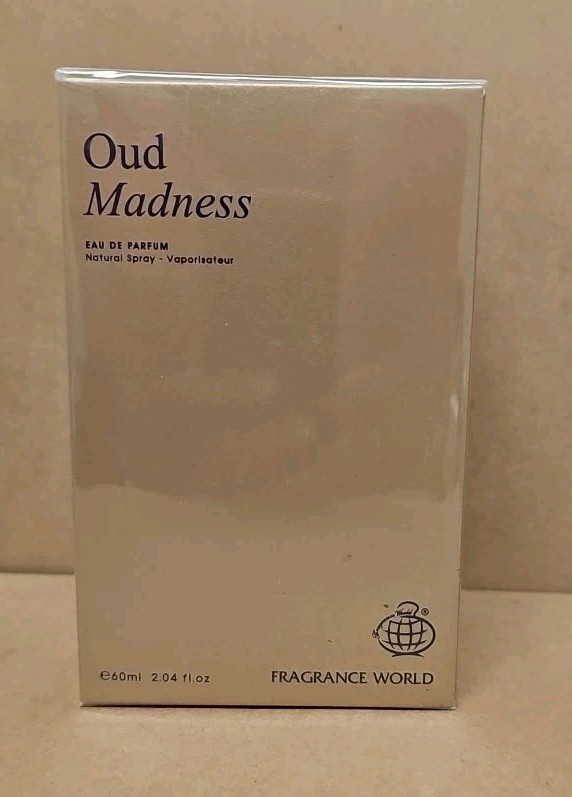 Oud Madness By Fragrance World 60ml 2.04.Oz Eau De Parfum Spray Item image 2