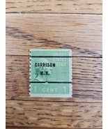 US Stamp George Washington 1c Used Green &quot;Garrison NY&quot; - €2,57 EUR