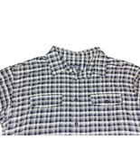 Patagonia Shirt Mens Medium Blue Plaid Organic Cotton Light Flannel Long... - €16,42 EUR