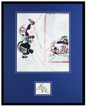 Grant Fuhr Signed Framed 16x20 Photo Display Edmonton Oilers - £77.52 GBP