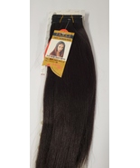 100% human hair tangle-free new yaky weave; straight; sew-in; weft; perm... - $16.99