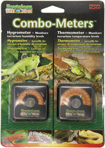 Reptology Reptile Combo Meters Hygrometer and Thermometer 4 count Reptol... - £53.08 GBP