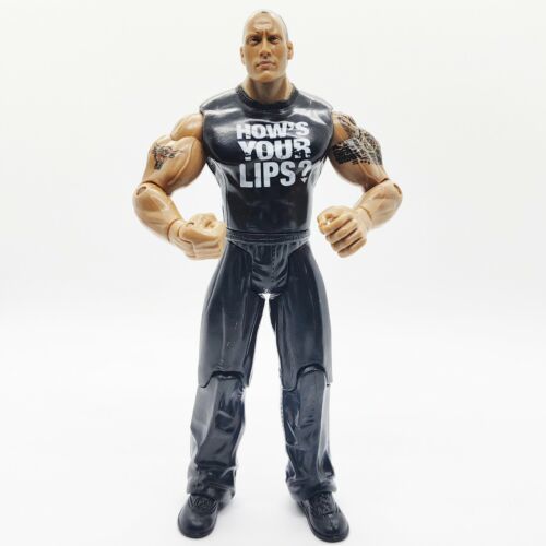 Primary image for 2004 Jakks Pacific WWE Wrestling Exclusive 2 The Rock Figure from Rock N Sock