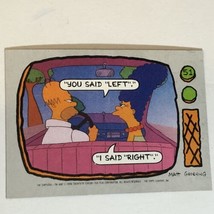 The Simpsons Trading Card 1990 #51 Homer Marge Simpson - £1.51 GBP