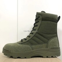 Military Men&#39;s Boots High-top Ultralight Breathable Combat Boots Outdoor Hiking  - £56.16 GBP