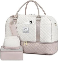 Travel Duffle Bag Weekender for Women Travel Duffel Bag Carry On Overnight Bag w - £38.35 GBP