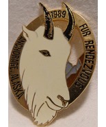 1989 Anchorage Fur Rondy Rendezvous Collector Pin/Mtn. Goat-Mint Condition - $557.87 MXN