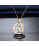 Gold Plated Zircon Necklace Women’s - $18.99