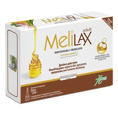 MeliLax Microclyster for Adults x6 Aboca (PACK OF 2 ) - $121.90 CAD