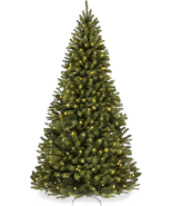 6Ft Pre-Lit Spruce Artificial Holiday Christmas Tree for Home - $2,669.82 MXN