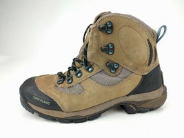 Timberland Outdoor Performance Vibram Sole Tan Brown Hiking Trail Boots Sz 7.5 M - £18.61 GBP