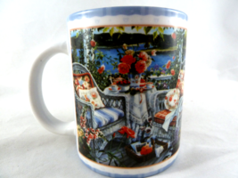 AMCAL Susan Rios For the Gift of Art Coffee Mug Garden by the water - $195.03 MXN