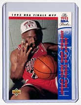 1993 Upper Deck Michael Jordan Card 1993 NBA Finals MVP Chicago Bulls #204 - £3.92 GBP