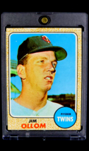 1968 Topps #91 Jim Ollom Minnesota Twins Vintage Baseball Card - £3.36 GBP
