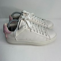 Coach C101 Low Top Sneaker Q8096 High Quality Leather  Women&#39;s 9 B (READ) - $69.29