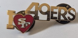 I (Heart) SF 49ers Lapel  Pin - £15.42 GBP