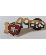 I (Heart) SF 49ers Lapel  Pin - $19.95