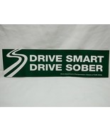 Vintage 1990s Illinois Drive Smart Drive Sober Bumper Sticker - $19.79