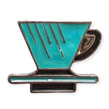 Coffee Lapel Pin: Pour Over Cup - £10.15 GBP