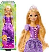 Mattel Disney Princess Rapunzel Fashion Doll, Sparkling Look with Blonde Hair, B - $19.06