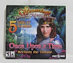 Amazing Hidden Object Games - Once Upon A Time (PC DVD-ROM) - Brand New - £11.67 GBP