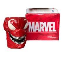 Marvel Spiderman 2015 Red Carnage Villain Ceramic Coffee Mug Backstage Pass 16oz - £6.05 GBP