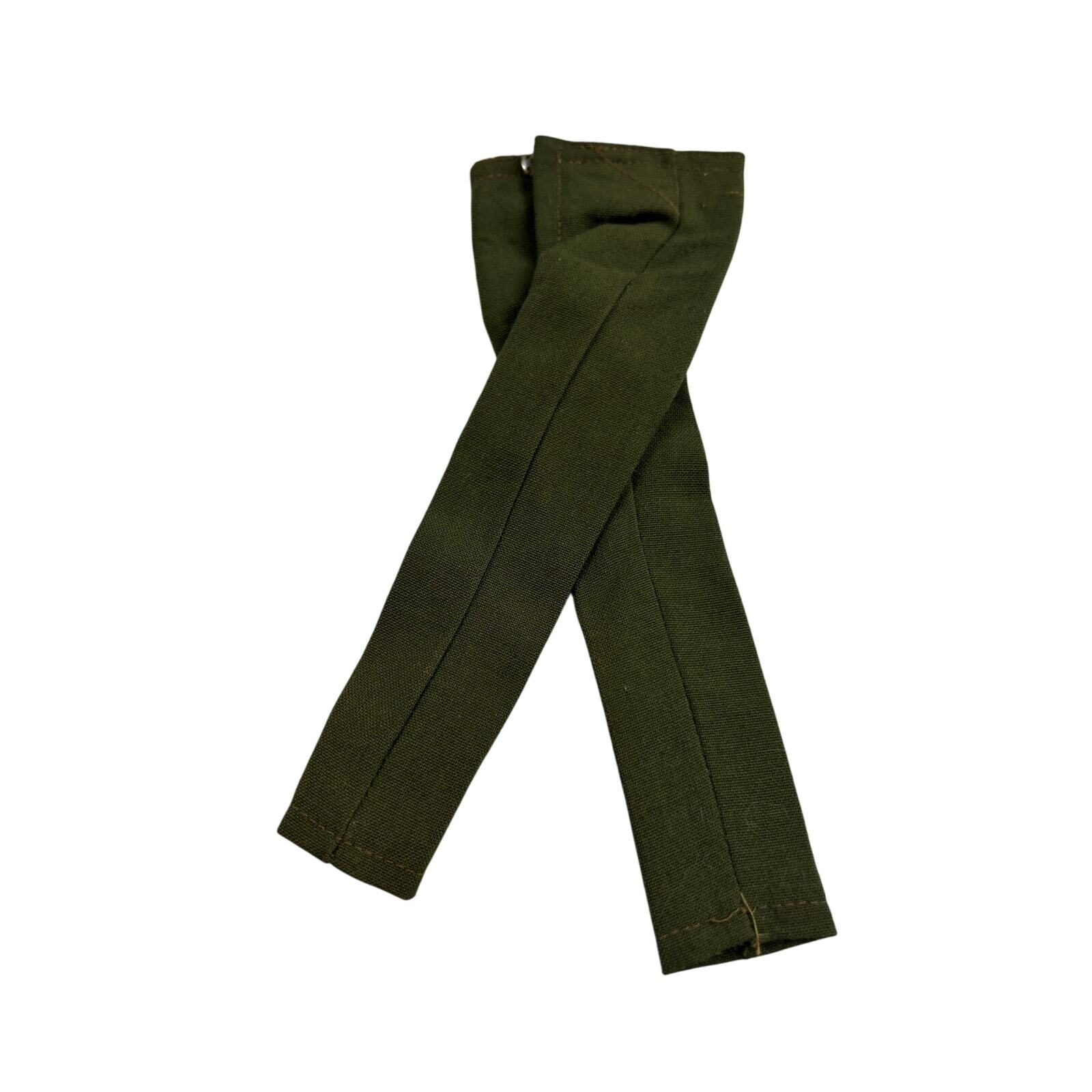 Vintage Ken-Style Olive Green Clone Doll Pants with Zipper & Snap Closure Item image 2