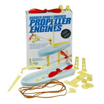 Rubber Band Powered Propeller Engine Sailboat DIY Set - £32.27 GBP