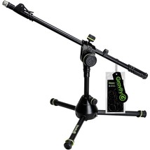 Gravity Stands Microphone Stand Short With Folding Tripod Base - Heavy Duty - £73.17 GBP