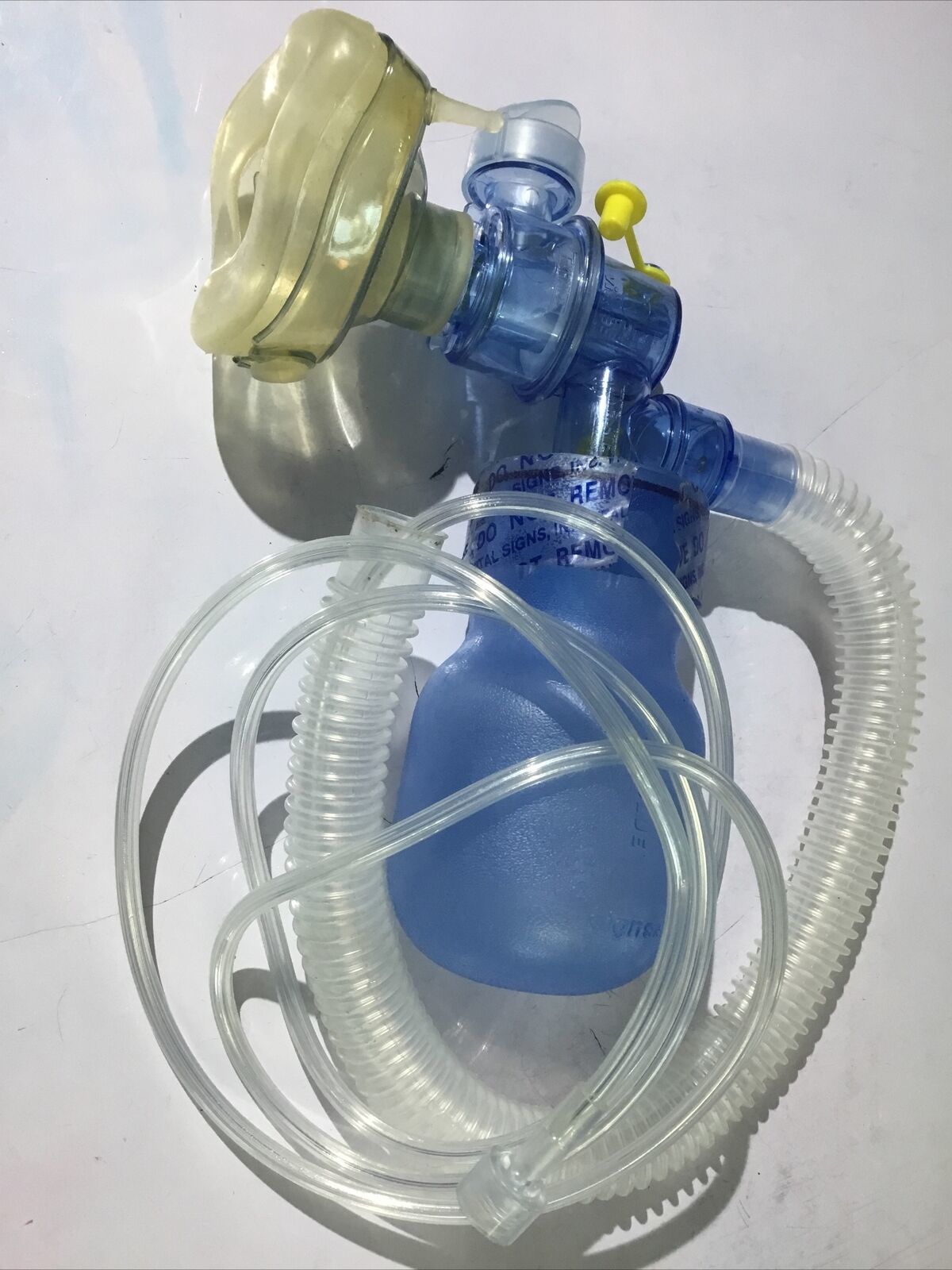 Laerdal Silicone Ambu Resuscitator Infant Aid Kit Oxygen Baby Blue Hospital - $68.31