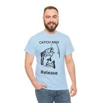 fishing catch and release gift Unisex Heavy Cotton Tee will do custom work - £13.58 GBP+