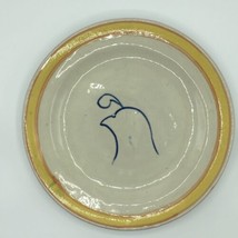 Talavera Plate 9 1/2&quot; Quail Bird Potters Plate Mexico 4 PTE 911 Puebla Mex - £11.25 GBP