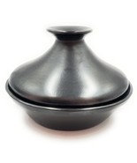Tagine Tajin Diameter 11.5&quot; Hight 7.8&quot; Black Clay Pot for Cooking La Chamba - £69.51 GBP