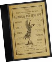 Trade Sample Catalogue: 1878 Brief Sketchers Of The Antiques To Which Is Added A - $40.24