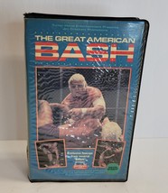 Nwa 1986 The Great American Bash Clamshell Vhs Wrestling Tape Tested - £31.14 GBP