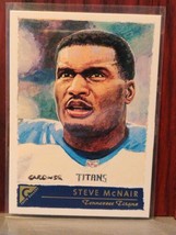 2001 Topps Gallery Football Card #3 Steve McNair  Tennessee Titans - £0.74 GBP