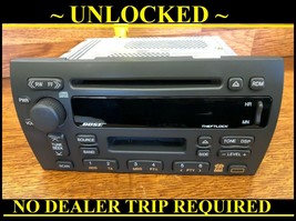 New Unlocked 00-01 Cadillac Deville 1998-01 Seville Bose Radio Am Fm Cassette Cd - £185.39 GBP